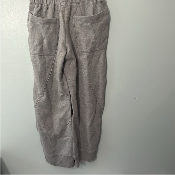 FP Movement Medium Jumpsuit Set Go Onesie Heather Gray pockets hood sleeveless - Picture 13 of 15